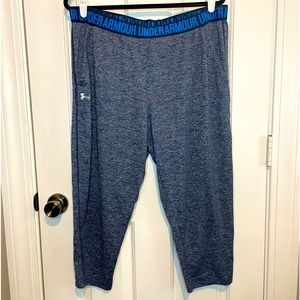 Under Armour | Blue Heat Gear Layering Capris